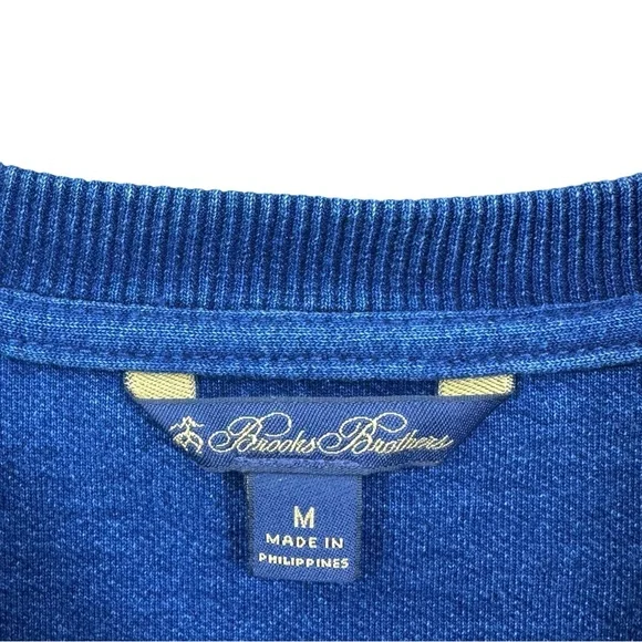 BROOKS BROTHERS Sweatshirt Long Sleeve Blue - Picture 4 of 5